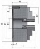 Четырехкулачковый токарный патрон Optimum  ? 125 мм с центральным зажатием, рис.4