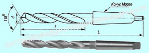 Сверло d 68,0  к/х Р6АМ5 "CNIC"