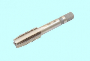 Метчик   7/8" UNC 60° Р6АМ5 дюймовый, м/р., (9 ниток/дюйм) для глух. отв. DIN351 "CNIC"