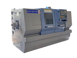 Токарный станок FABTEC CK6136/750 с плоской станиной с ЧПУ Siemens 808D