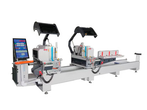 Двухголовая отрезная пила FABTEC LJZ2S-550x4200 с ЧПУ