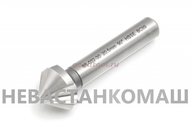 Зенковка d 10,0х20х 89 конус 120° ВК6М ц/х цельная остроконечная "CNIC", рис.1