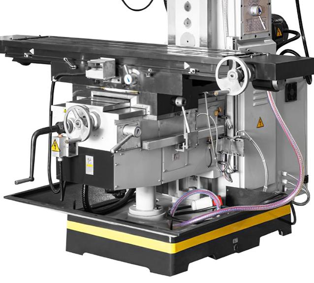 Stalex MUF150 Servo 
  Надежная станина  
 Массивная конструкция из серого чугуна гарантирует работу без вибраций  
