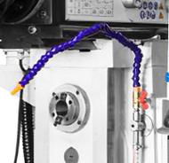 Stalex MUF150 Servo 
  Штатная система подачи СОЖ  
 Встроенное устройство подвода СОЖ непосредственно в зону обработки  
