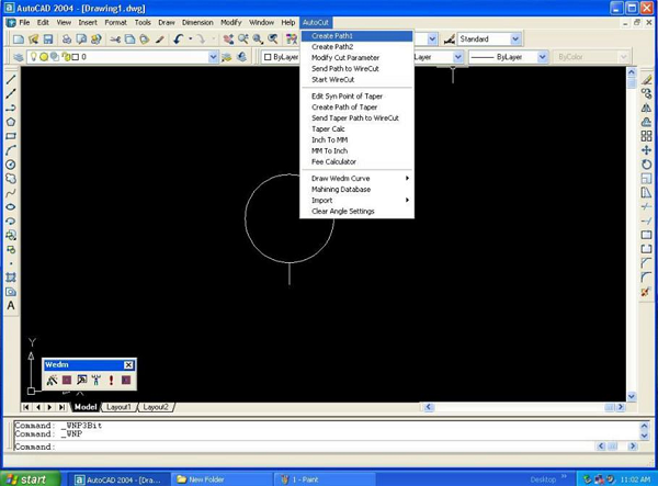 IRONMAC DK77  Встроенная CAD/CAM система на основе AUTOCAD  Позволяет формировать управляющую программу непосредственно на стойке ЧПУ без дополнительного программного обеспечения 