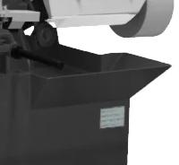 Stalex SBS-4070 
  Чистота рабочей зоны  
 Металлическая стружка собирается в специальный поддон станка, что позволяет избегать загрязнения промышленного цеха  
